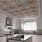 Ekena Millwork 23 38W x 23 38H x 14T Small Lilley Decorative Fretwork Wood Ceiling Panels, Cherry CELW23X23X0250LEYCH - alternate 8
